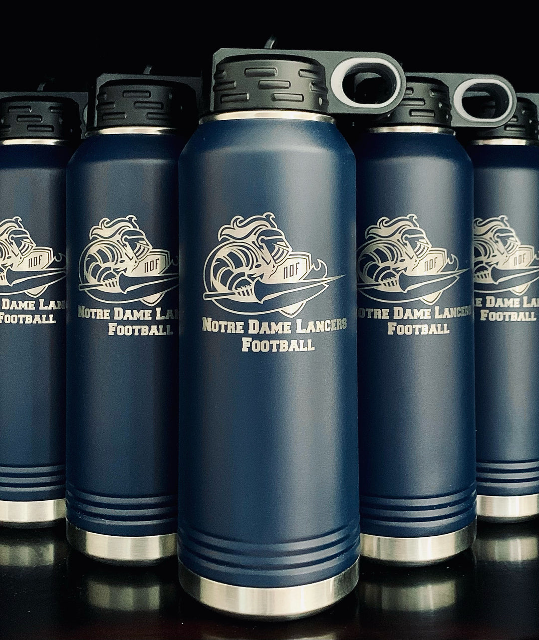 Bulk Custom Laser Engraved 32oz Bottles case of 12 Hydro Style Stainless  Steel Powder Coated Polar Camel Bottles 