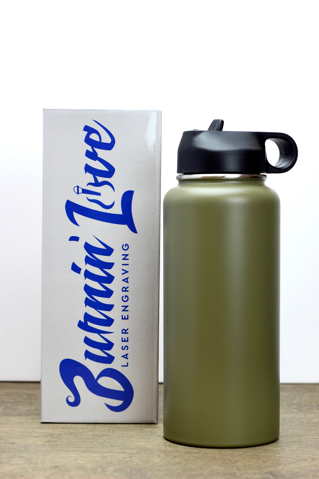 40oz Water Bottle with built-in Straw - Pick your Color - Includes Free  Name Engraving - Polar 40 oz
