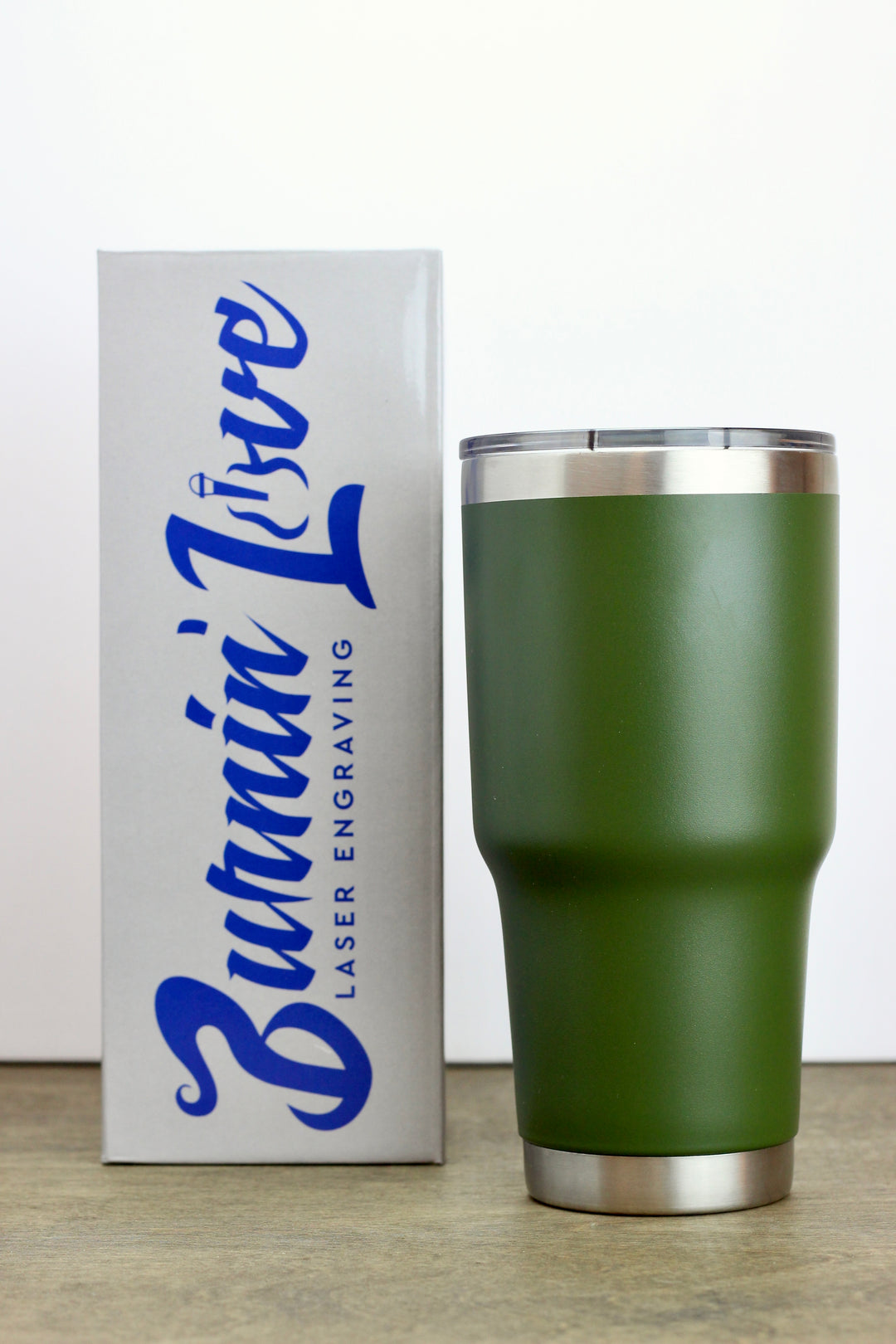 30 Oz. RTIC TUMBLER Personalized With Laser Engraved Name Phrase