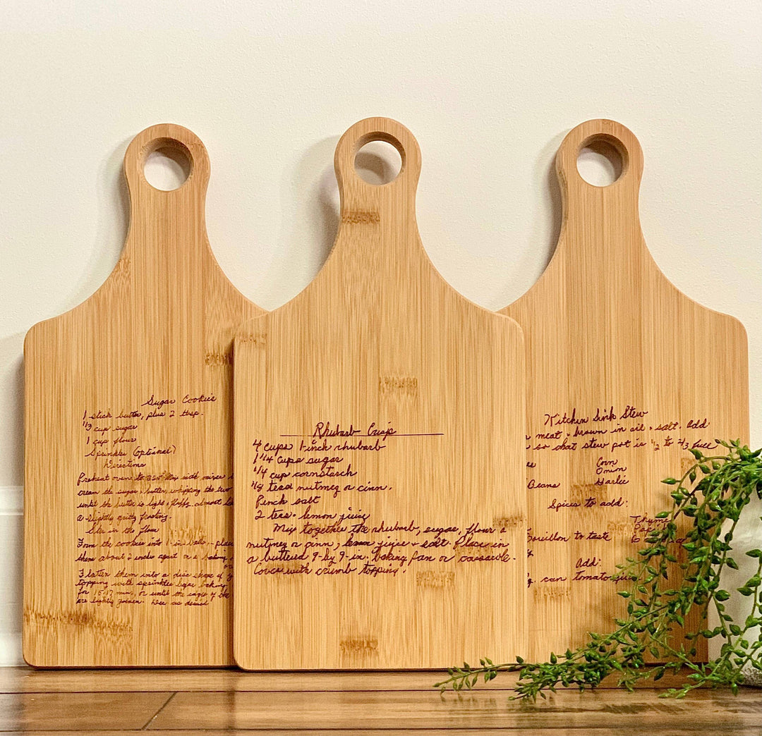 Personalized Kitchen Cutting Board, Custom Cutting Board, Mason